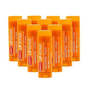 O?Keeffe?s Unscented Lip Balm for Dry Lips, 10-Pack