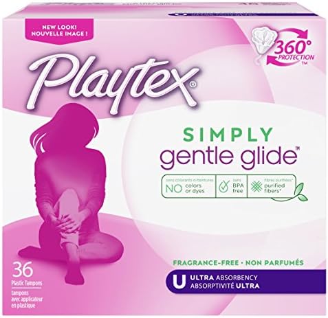 Playtex Simply Gentle Glide Ultra Absorbency Tampons 36ct - Image 5