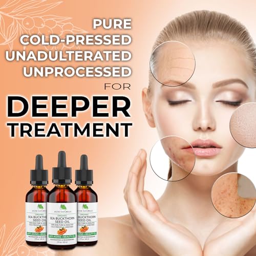 Jeune Naturelle Organic Sea Buckthorn Oil, 100% Pure, Travel Size - Image 3