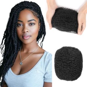 Afro Kinky Bulk Human Hair 14 Inch, 100% Human Hair