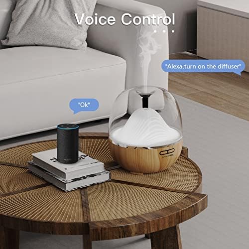 Ankrs Smart WiFi Essential Oil Diffuser Humidifier 600ml Capacity for Home Aromatherapy - Image 3