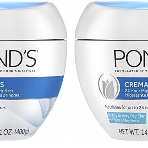Pond?s Crema S Moisturizer for Dry Skin, 14.1 oz (2-Pack)