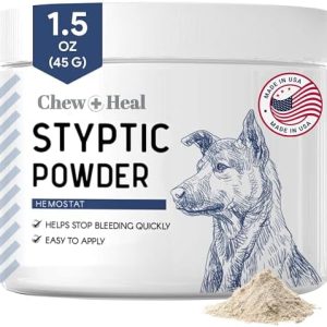 Chew + Heal Styptic Powder for Pets ? 1.5 oz
