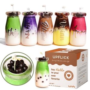 Personalized Boba Bubble Tea Candle ? Custom Name Gift
