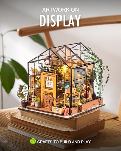 Cathy?s Greenhouse Miniature DIY House Kit for Adults - Image 3