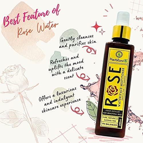 Rose Water Toner & Multani Mitti Clay Skincare Duo - Image 2