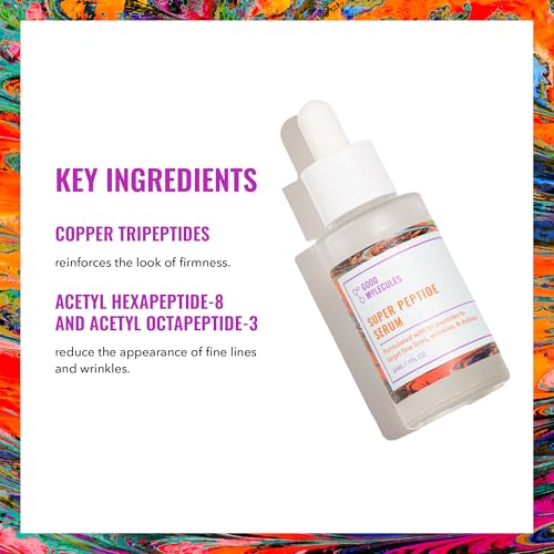 Good Molecules Super Peptide Anti-Aging Facial Serum - Image 3