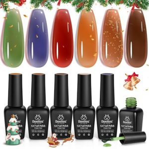 Beetles 6-Color Fall Jelly Gel Nail Polish Set