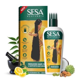 S?ESA Ayurvedic Hair Oil 200ml with Bhringraj & 17 Herbs