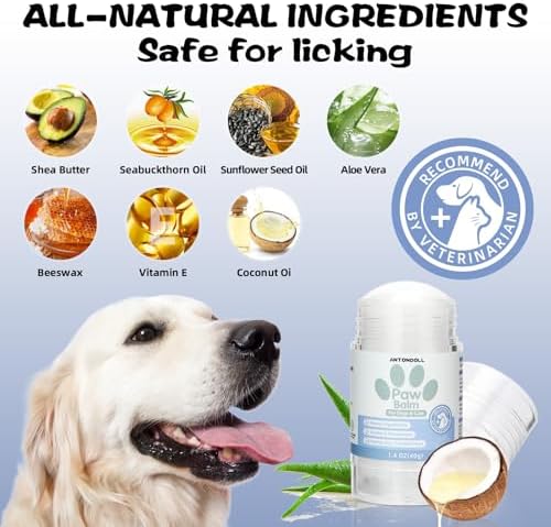 Natural Lick Safe Dog Paw & Nose Balm Soother - Image 2