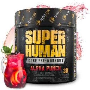 ALPHA LION Pre Workout: Creatine, Beta Alanine, L-Citrulline, Caffeine