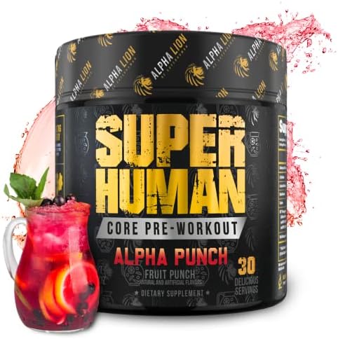 ALPHA LION Pre Workout: Creatine, Beta Alanine, L-Citrulline, Caffeine