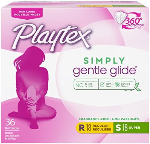 Playtex Simply Gentle Glide Ultra Absorbency Tampons 36ct - Image 2