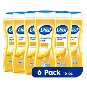 Dial Advanced Clean Gold Body Wash, 16 oz, 6-Pack