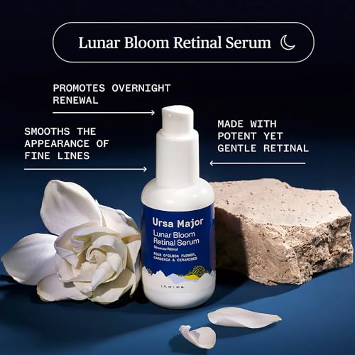 Ursa Major Lunar Bloom Retinal Serum, 1oz, Vegan, All Skin Types - Image 2