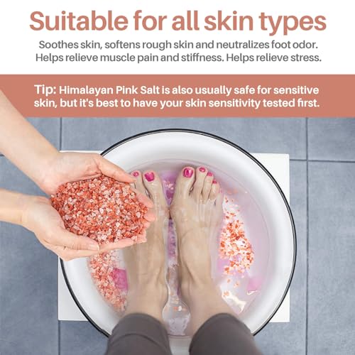 MAQIHAN 14.5 Oz Pink Himalayan Bath Salt Soak - Image 5