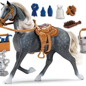 Morgan Horse Toy with Sounds & 14 Grooming Accessories