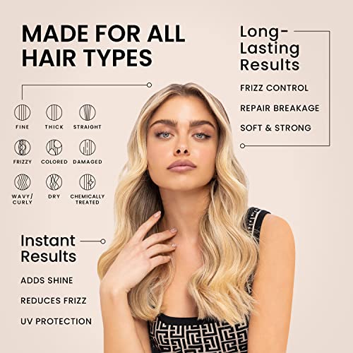 Remilia Hair Serum Capsules & Vegan Brush for All Hair Types - Image 4