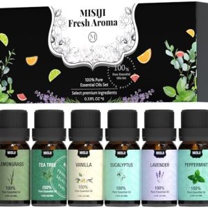 Top 6 Essential Oils Set for Diffusers and Crafts