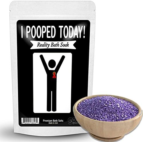 Funny Poop Lavender Bath Salts ? Purple Spa Gift - Image 2
