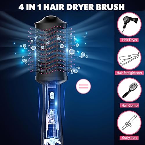 4-in-1 Oval Hair Dryer Brush and Volumizer for Women - Image 3