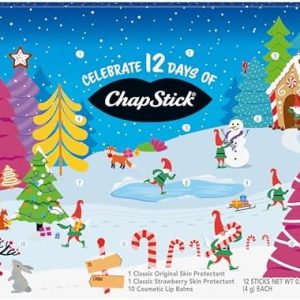 ChapStick Holiday Advent Calendar Lip Balm Set ? 0.15 Oz