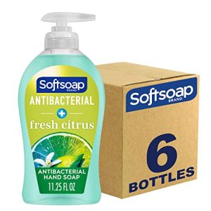 Softsoap Antibacterial Hand Soap, Fresh Citrus, 11.25 oz, 6 Pack