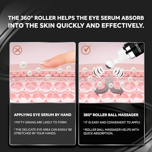 Soothing Under Eye Cream for Dark Circles, Puffiness, and Wrinkles - 0.5 oz - Image 2