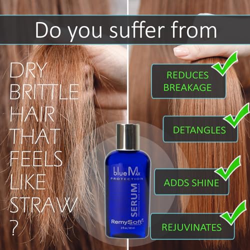 BlueMax Silicone Serum for Hair Extensions & Wigs 2oz - Image 2
