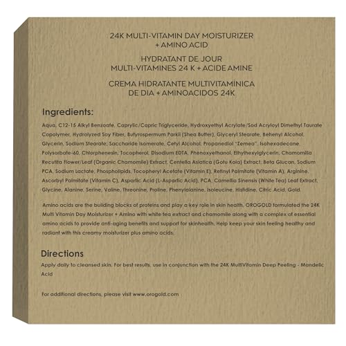 Orogold 24K Multi-Vitamin Day Cream with Amino Acids - Image 5