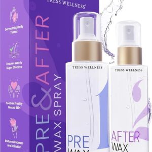 Tress Wellness Wax Prep, Aftercare Oil, & Skin Remover
