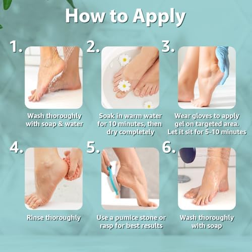 Ebanel Callus Remover Gel with Urea, Salicylic Acid & Lavender - Image 6