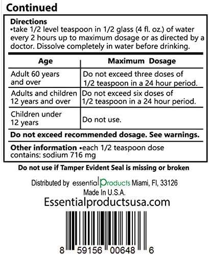 Sodium Bicarbonate Antacid Powder USP 16 oz - Image 4