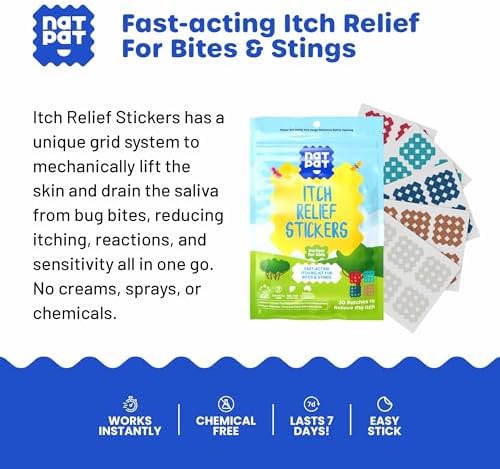 NATPAT BuzzPatch Itch Relief Patches ? 30 Count - Image 2