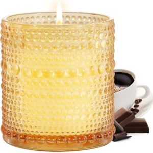 Hot Cocoa Aromatherapy Soy Candle in Luxury Jar