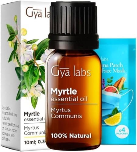 10ml Myrtle Essential Oil 100% Natural for Diffuser Skin and Hair Use