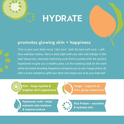 Hydrate Foaming Bath Soak, 36 oz, 2-Pack - Image 8