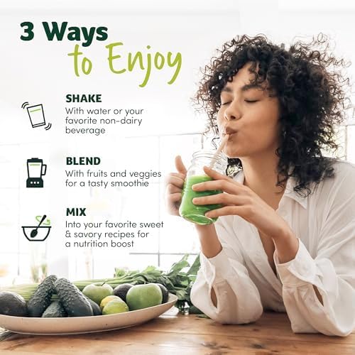Organic Green Powder Smoothie Mix ? Vegan, Gluten-Free, 24 Servings - Image 5