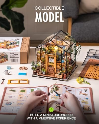 Cathy?s Greenhouse Miniature DIY House Kit for Adults - Image 6