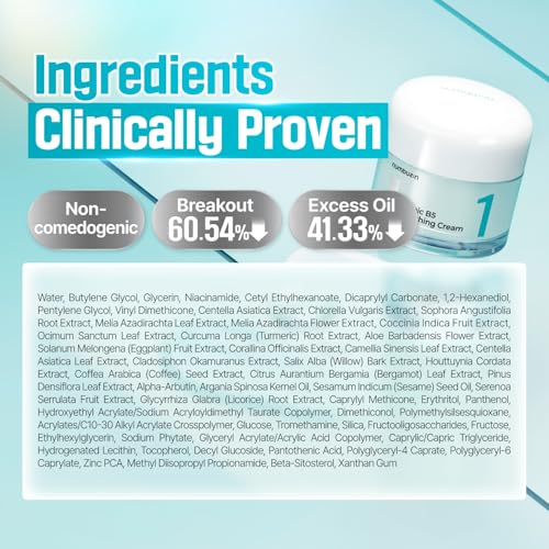 Numbuzin No.1 B5 Soothing Cream ? Hydrating, Oil Control - Image 6