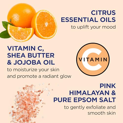 Dr Teal?s Himalayan Salt Scrub, Glow & Radiance, 16 oz (3-Pack) - Image 3