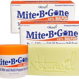 Mite-B-Gone Bug Bite Relief Pack: Cream & 2 Soaps