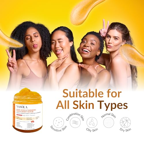 Kojic Acid & Turmeric Face/Body Scrub - Image 6