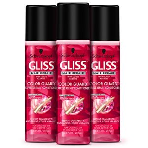 GLISS Leave-in Conditioner for Colored Hair, 3 Pack