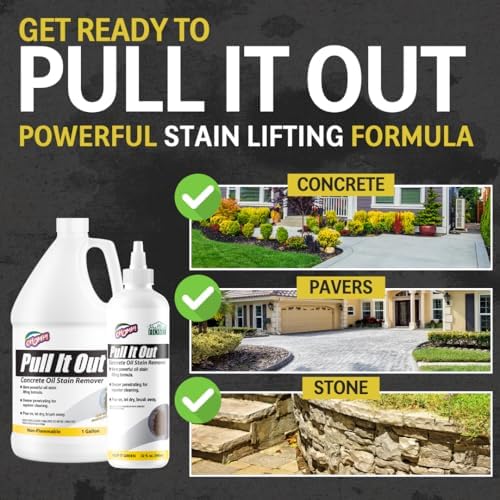 CHOMP! Oil Stain Remover for Concrete, 32 Fl Oz - Image 3