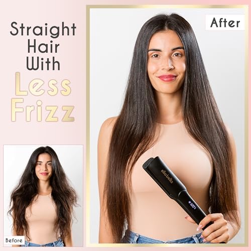 ELLA BELLA? Infrared Titanium Flat Iron with Digital Display - Image 7
