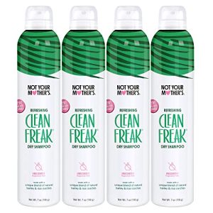 Not Your Mother's Unscented Dry Shampoo 4 Pack 7 oz Bottles for Refreshed Hair