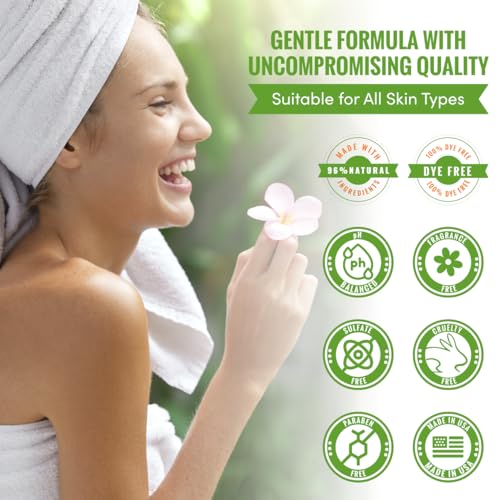 Organic Moisturizing Body Wash for Sensitive, Itchy Skin - Image 4