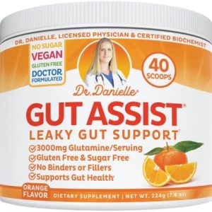 Gut Assist Powder ? Leaky Gut Support, Orange Flavor