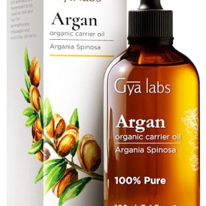 Gya Labs Organic Cold-Pressed Argan Oil for Hair & Skin